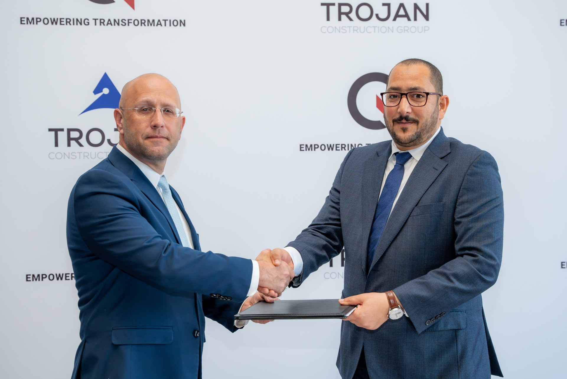 “Q Holding” and “Trojan General Contracting” forge a partnership to build 1742 villas for Emiratis in Abu Dhabi